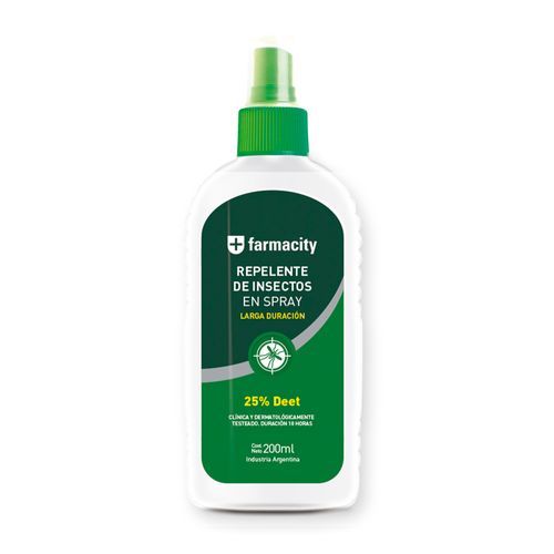 Repelente Spray Farmacity 25% Deet x 200 ml