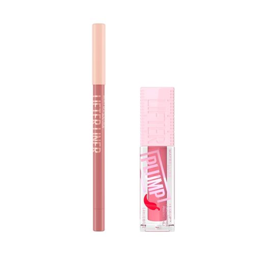 Combo Maybelline Lifter: Delineador Leader + Brillo Labial Plump