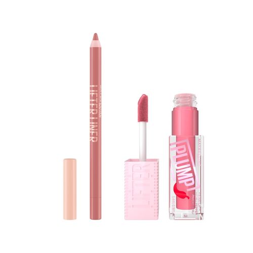Combo Maybelline Lifter: Delineador Leader + Brillo Labial Plump