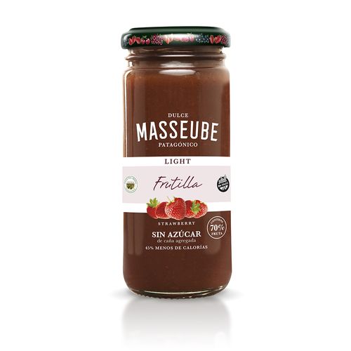 Dulce Masseube de Frutilla Light x 262 g