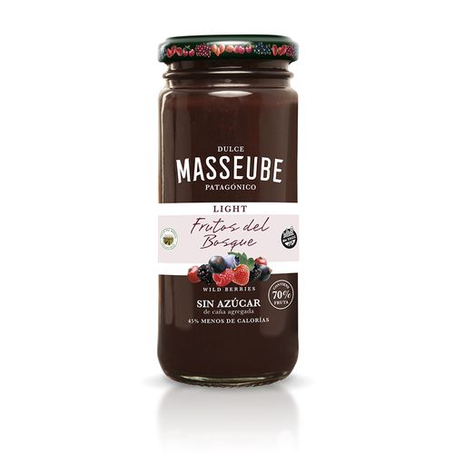 Dulce Masseube Frutos del Bosque Light x 262 g