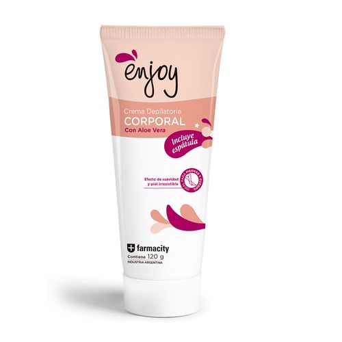 Crema Depiladora Corporal Enjoy con Aloe Vera x 120 g
