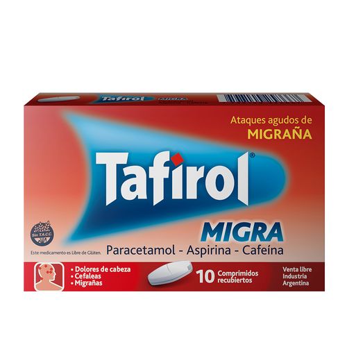 Tafirol Migra x 10 Comprimidos