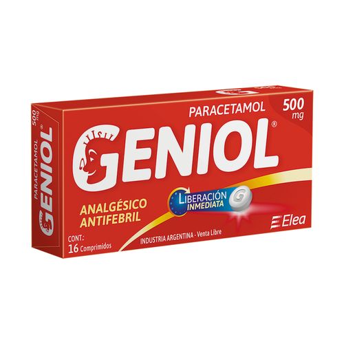 Geniol Paracetamol 500 mg x 16 Comp