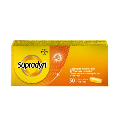 Suplemento Dietario Supradyn Multivitamínico x 30 Comp Recubiertos