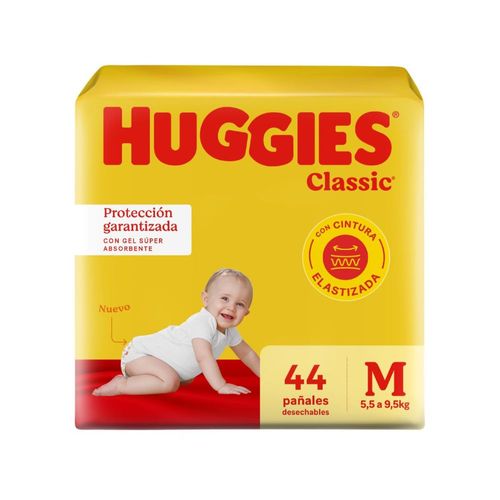 Pañales Huggies Classic Protección Garantizada
