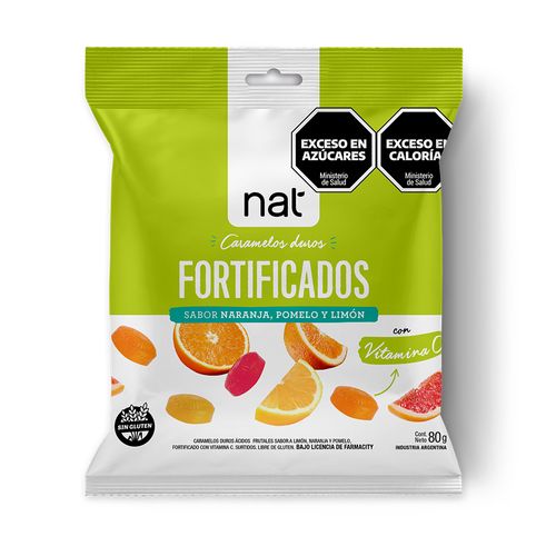 Caramelos Nat Fortificados x 80 g