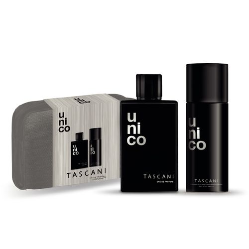 Set Edp Tascani Unico 100 ml + Desodorante 150 ml