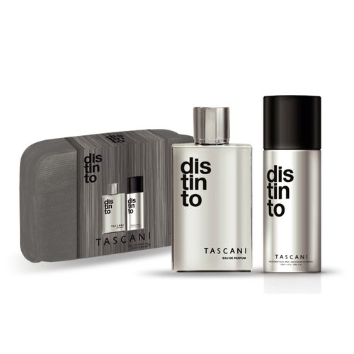 Set Edp Tascani Distinto 100 ml + Desodorante 150 ml