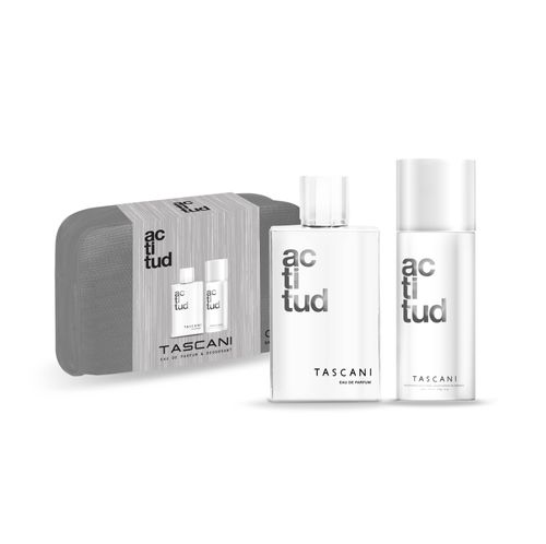 Set Edp Tascani Actitud 100 ml + Desodorante 150 ml