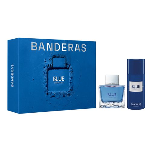 Set Edt Banderas Blue 100 ml + Desodorante 150 ml