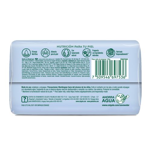 Jabón de Tocador Palmolive Naturals Mandarina y Romero x 150 g
