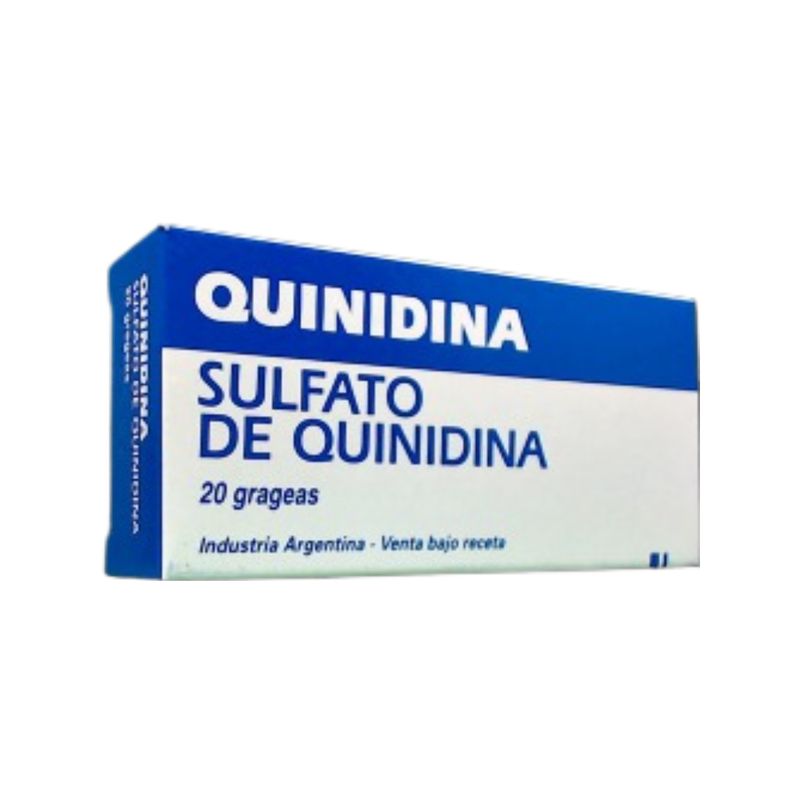 quinidina-sulfato-x-20-grageas
