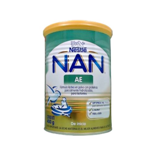 Nan Ae Proteínas+Grasas+Carbohid.+Asoc. x 400g