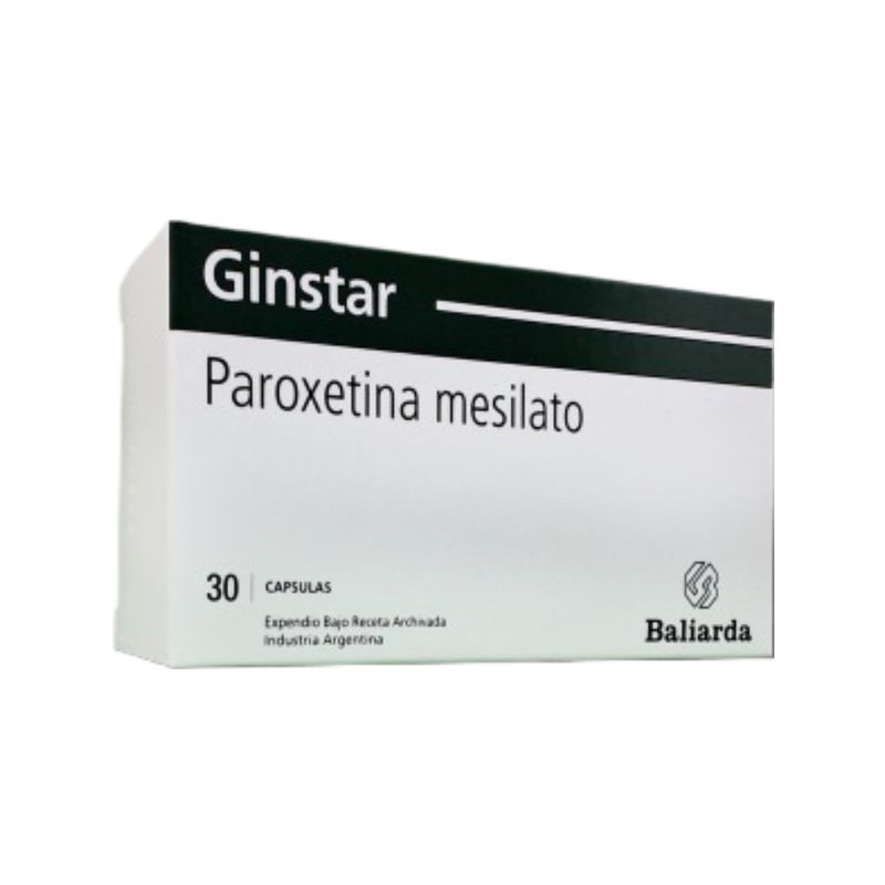 ginstar-paroxetina-mesilato-7-5-mg-x-30-caps