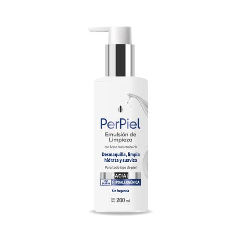 Emulsion Facial Perpiel de Limpieza x 200 ml