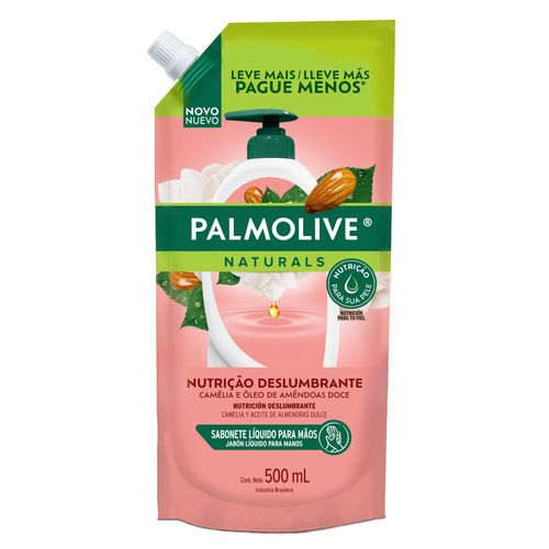 Jabón Líquido Palmolive Naturals Camélia y Óleo x 500 ml