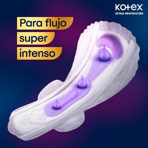 Toalla Nocturna Kotex 3D x 6 un