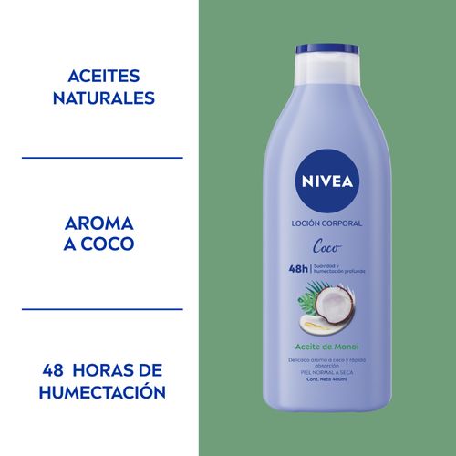 Loción Corporal Nivea Coco x 400 ml