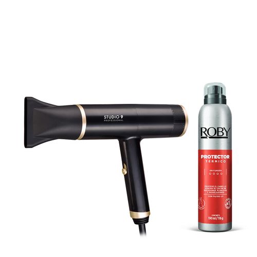 Combo Secador de Pelo + Protector Termico