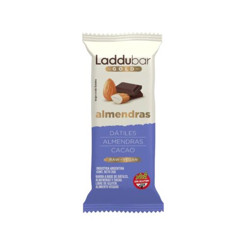 Barrita Laddubar Gold Almendras x 30 g