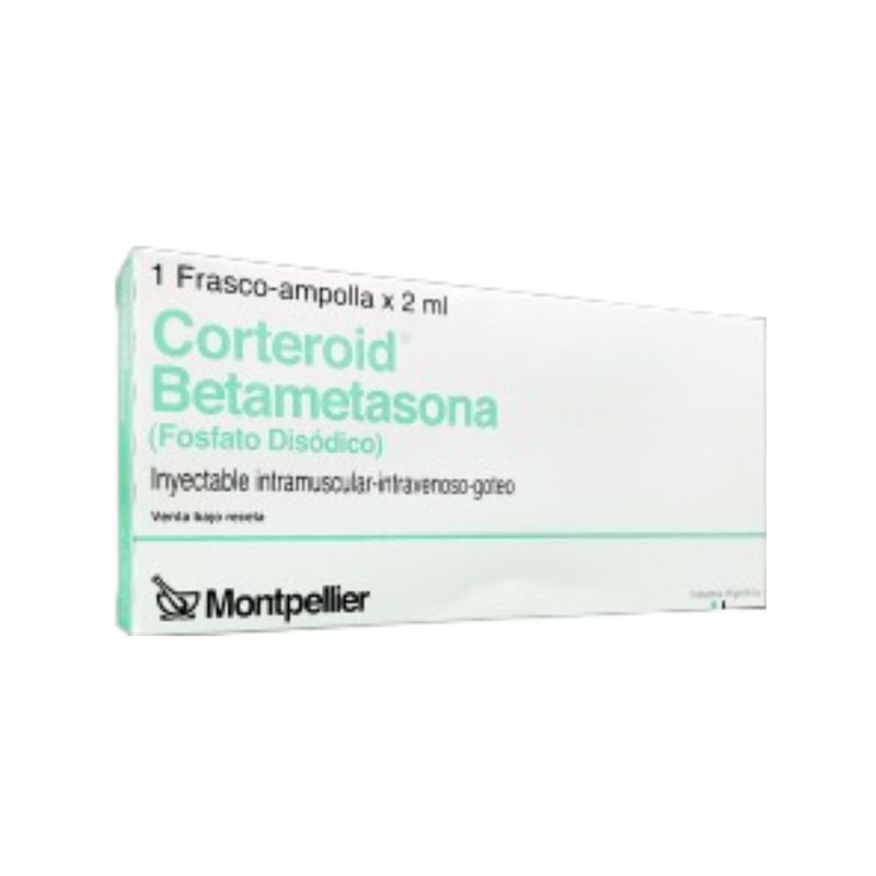 Corteroid Betametasona Iny. F. Ampolla x 1 x 2 ml - Farmacity