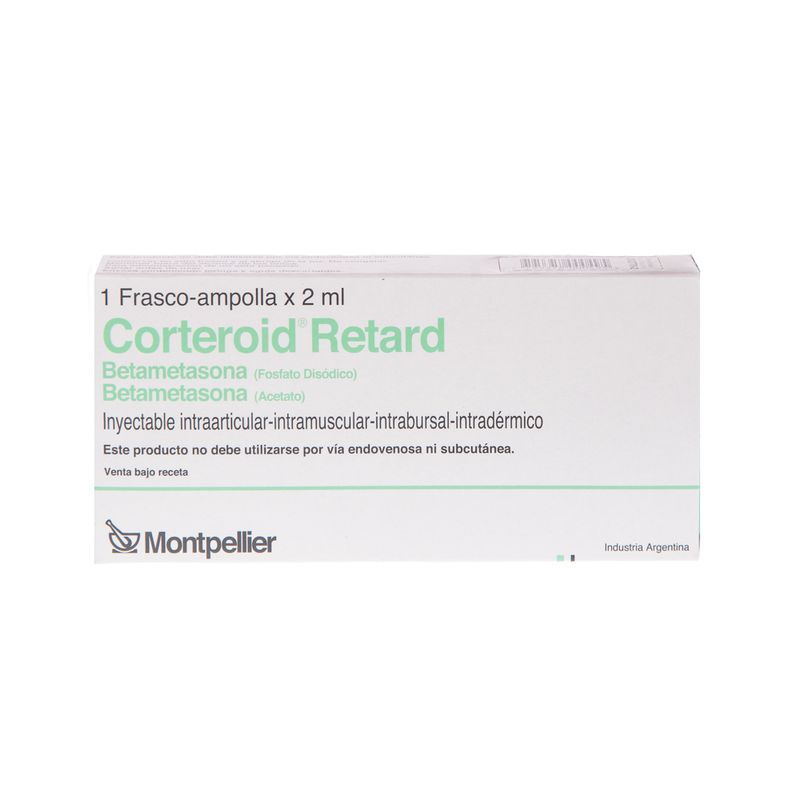 Corteroid Retard Iny. F. Ampolla x 1 x 2 ml - Farmacity