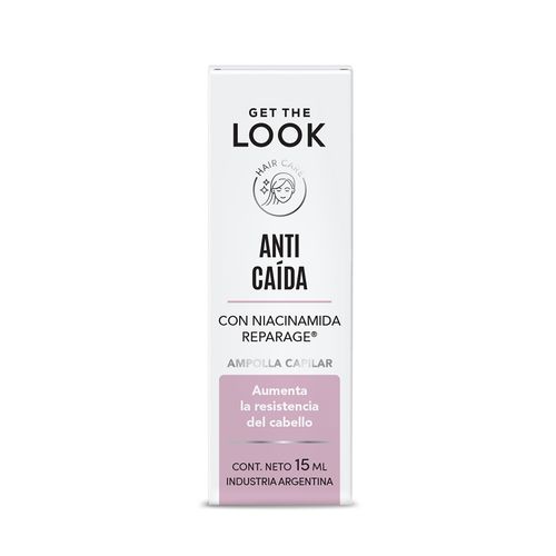 Ampolla Tratamiento Capilar Get The Look Anti Caída Niacinamida x 15 ml