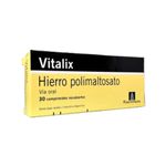 vitalix-100-mg-hierro-polimaltosatox-30-comp-recubiertos