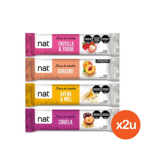 Combo Barras de Cereal Nat x 4