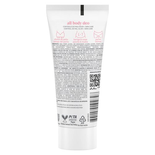 Desodorante en Crema Dove All Body Raspberry & Rose x 75 ml