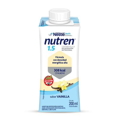 Suplemento Nutricional Nestle Nutren 1.5 Vainilla x 200 ml