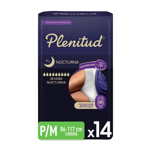 Ropa Interior Plenitud Protect Plus Nocturna P/M x 14 un