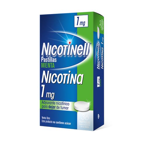 Nicotinell Pastillas 1 mg x 36 un