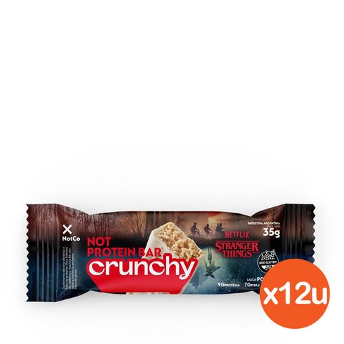 Combo Barrita Not Protein Crunchy Notco Popcorn x 35 g x 12 un