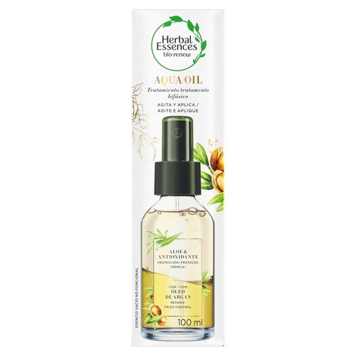 Óleo Herbal Essences Argan y Aloe x 100 ml