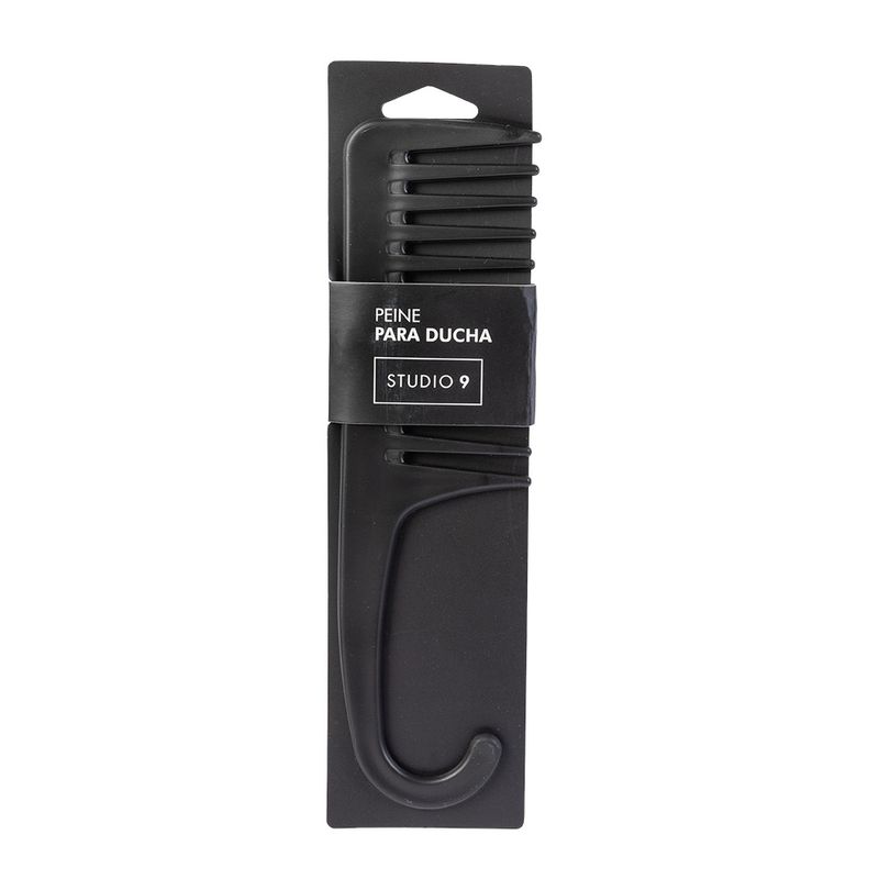 peine-para-ducha-studio-9-negro