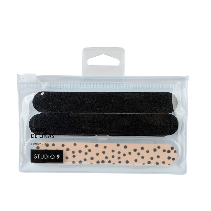 set-de-limas-estampada-y-lisa-studio-9-x-5-un
