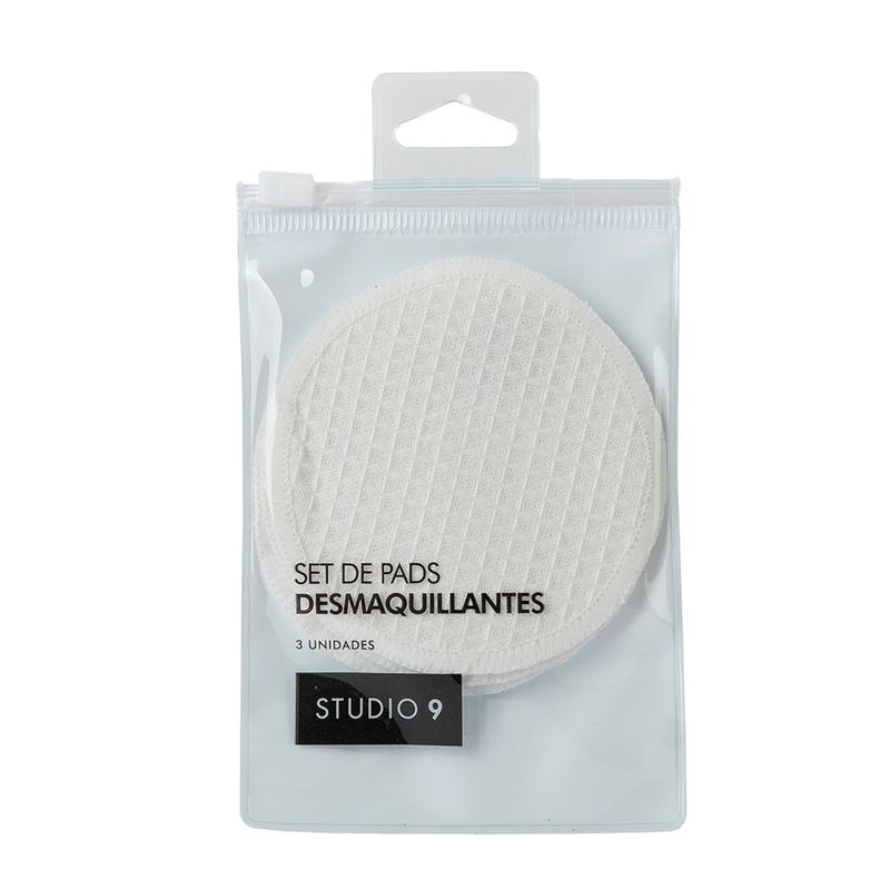 set-de-pads-desmaquillante-studio-9-waffle-basics-x-3-un