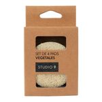 set-de-pads-desmaquillante-studio-9-eco-care-vegetales-x-4-un