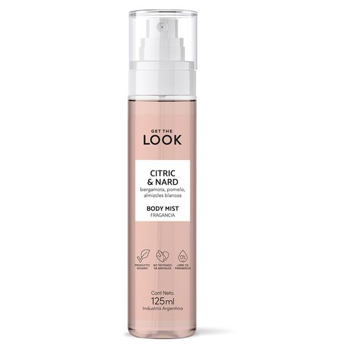 Body Mist Get the Look Citric y Nardo x 125 ml
