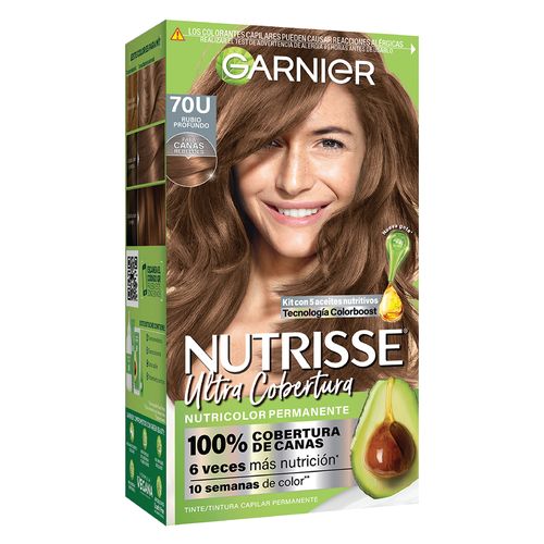 Kit Coloración Permanente Nutrisse Ultra Cobertura x 45 g