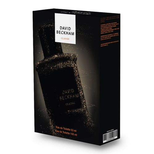 Set EDT David Beckham Classic x 100 ml + 50 ml