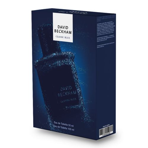 Set EDT David Beckham Blue x 100 ml + 50 ml