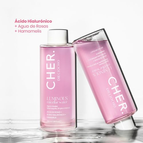 Agua Micelar Cher Dieciocho Luminous x 200 ml