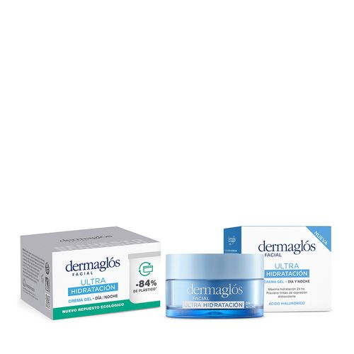 Combo Dermaglós Crema Gel Ultra Hidratacion x 50 g + Crema Ultra Hidratación Repuesto x 50 g
