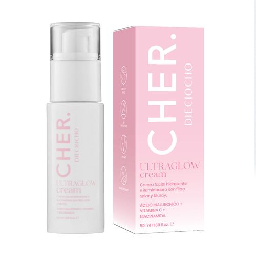 Crema Facial Cher Dieciocho Ultraglow x 50 ml