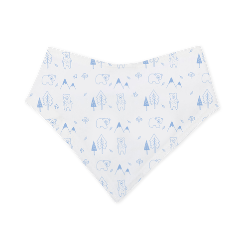 Babero Bandana Farmacity Bebé Azul