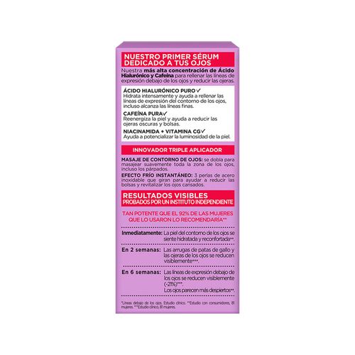 Sérum para Ojos L'Oréal Paris Revitalift Ácido Hialurónico x 20 ml