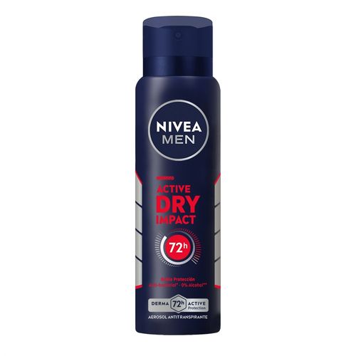 Desodorante Nivea Men Dry Fresh sin Siliconas en Aerosol x 150 ml
